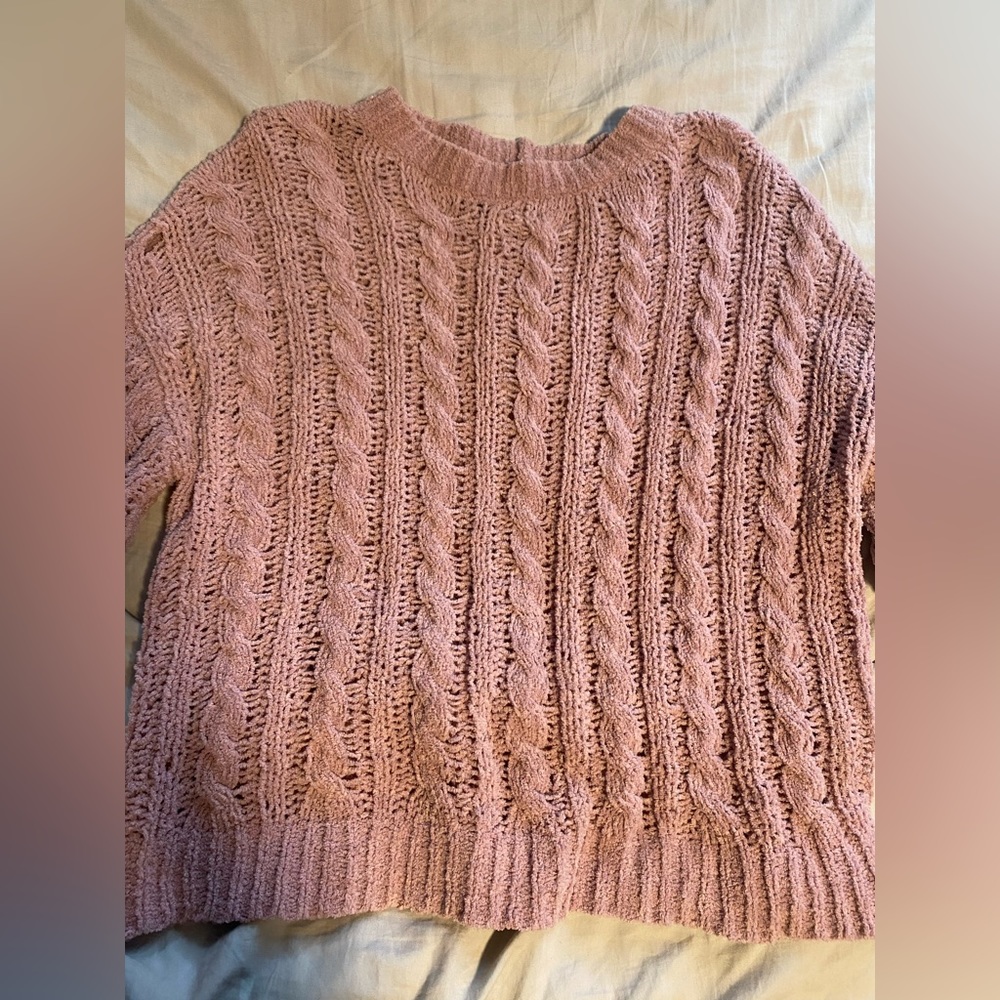 American Eagle purple sweater, size medium